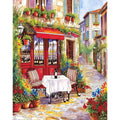 Peinture par Numéros Café Rouge