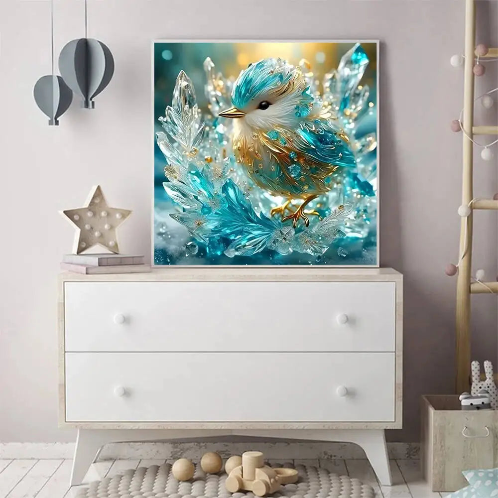 Diamond Painting Oiseau de Cristal