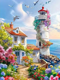 Diamond Painting Phare au Bord de Mer