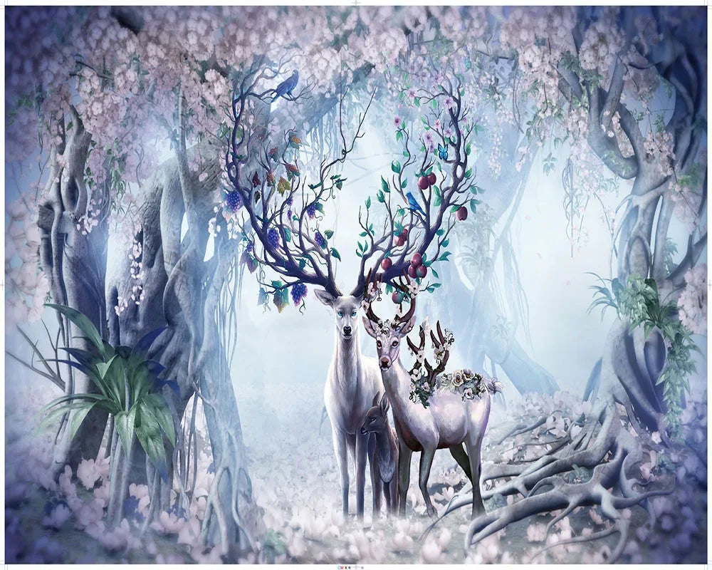 Puzzle Cerfs de l'Hiver — 1000 Pièces