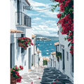 Peinture par Numéros Ruelle vers le Port