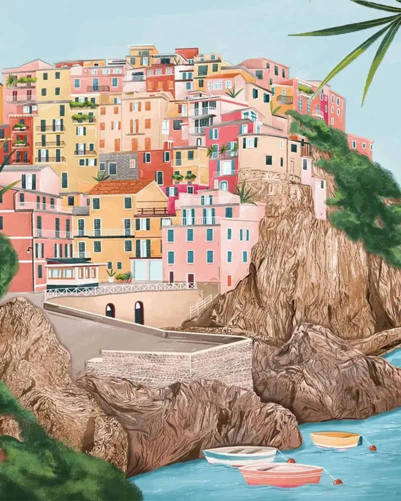 Peinture par Numéros Cinque Terre