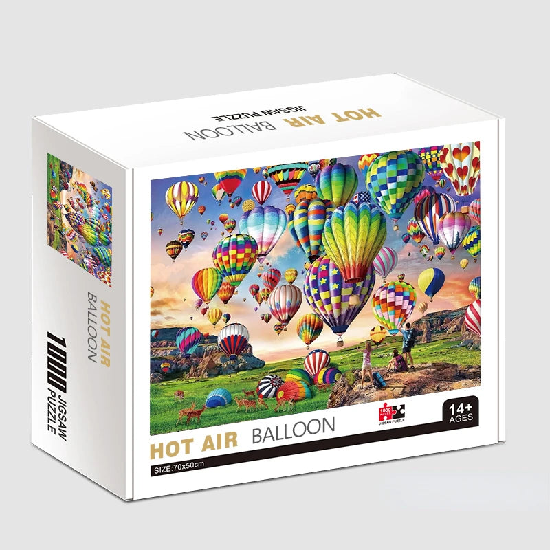 Puzzle Paysages & Chefs-d'Œuvre — 1000 Pièces