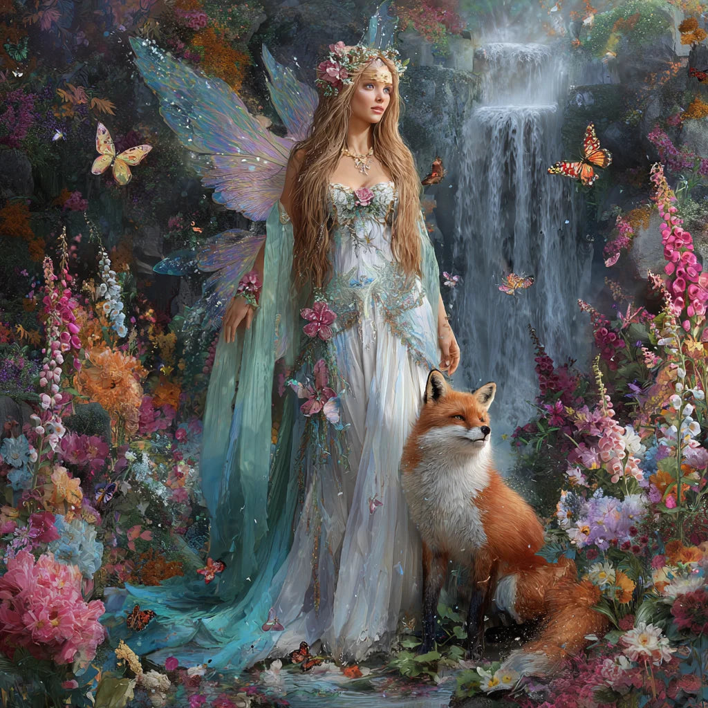 Peinture par Numéros La Fée et le Renard