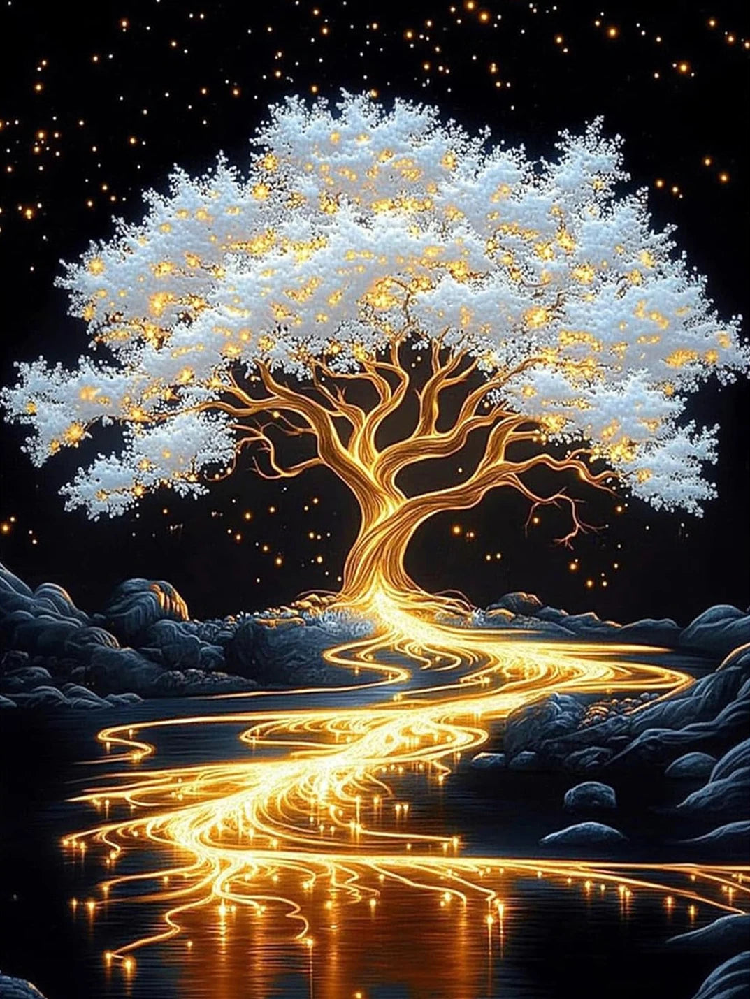 Diamond Painting Grand Arbre