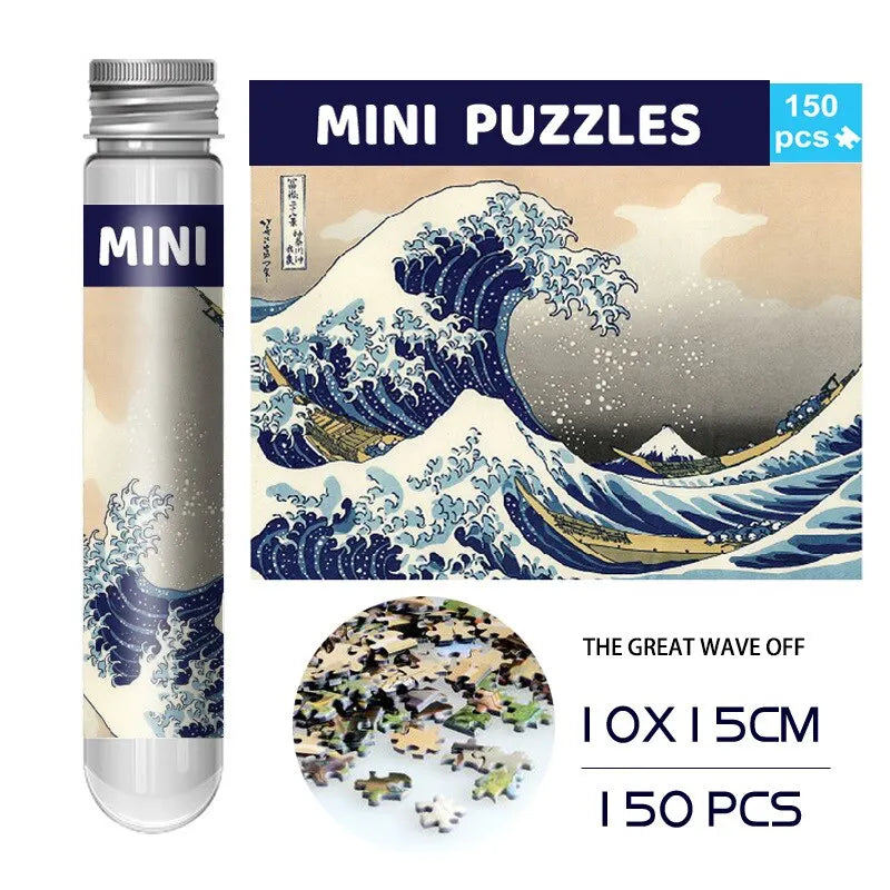 Puzzle Tube Œuvres Célèbres — 150 Pièces