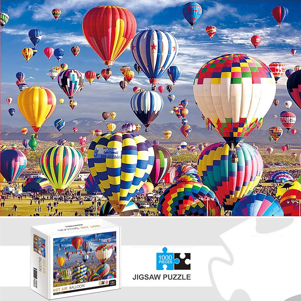 Puzzle Montgolfières — 1000 Pièces