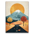 Diamond Painting Route vers le Mont