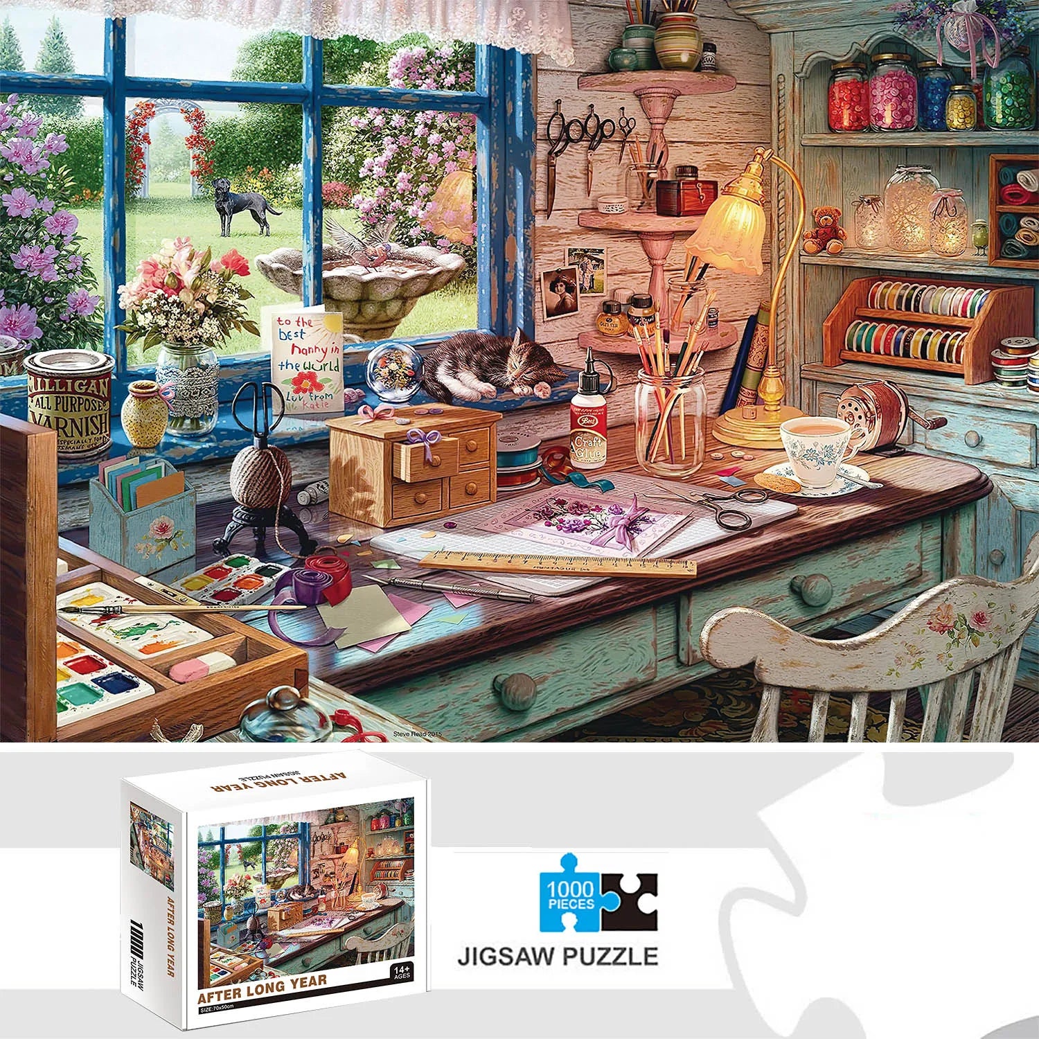 Puzzle L'Atelier de Couture — 1000 Pièces