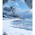 Peinture par Numéros Plage d'Hiver
