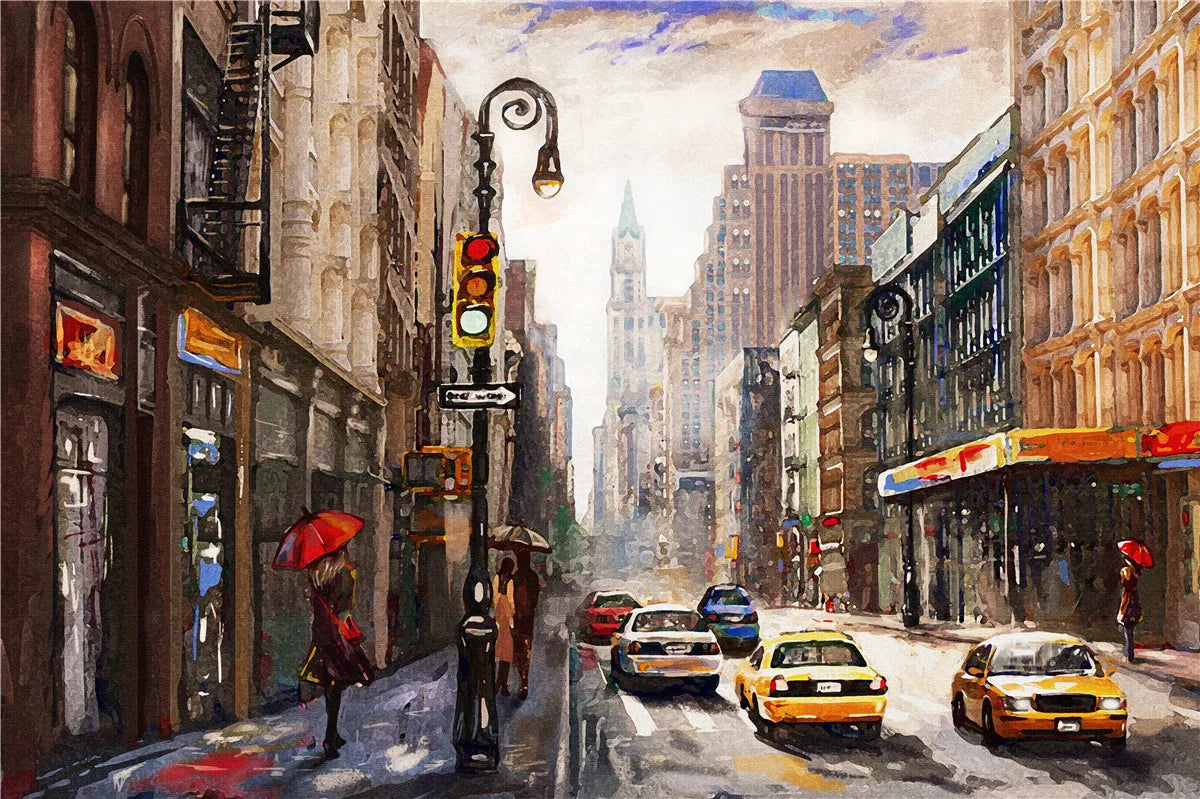 Puzzle Rue de New York — 500 Pièces