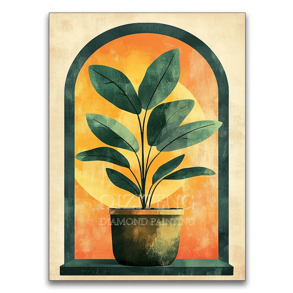 Diamond Painting Cactus au Soleil