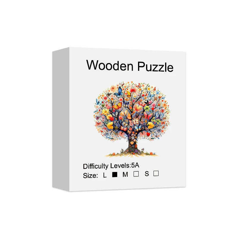 Puzzle en Bois Arbre de Vie
