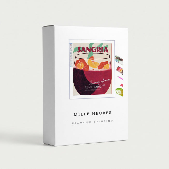 Diamond Painting Affiche Sangria