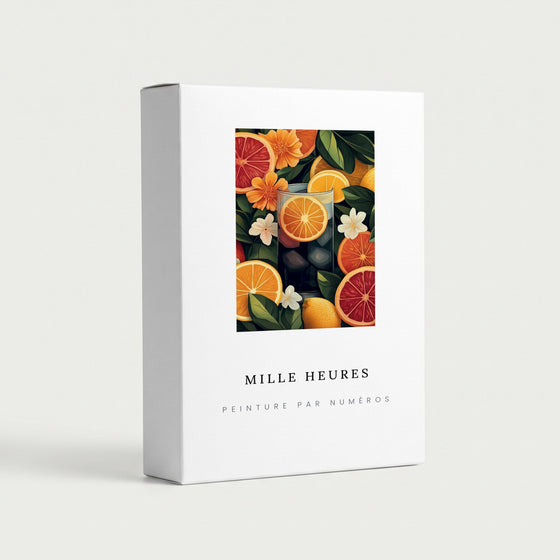 Peinture par Numéros Agrumes en Fleurs