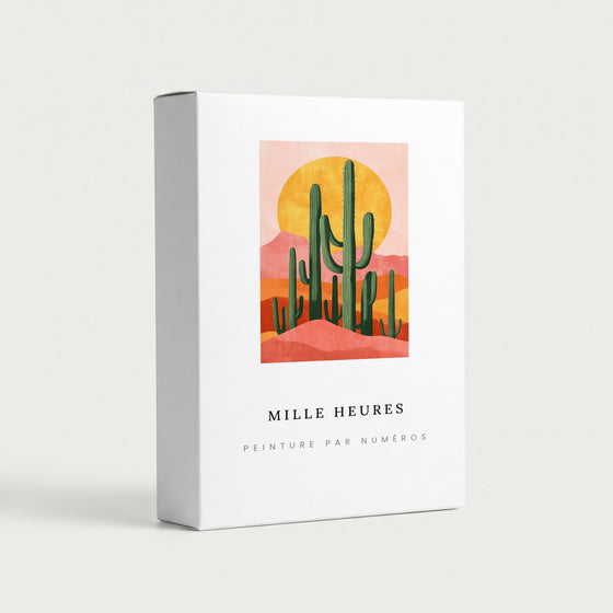 Peinture par Numéros Cactus au Soleil