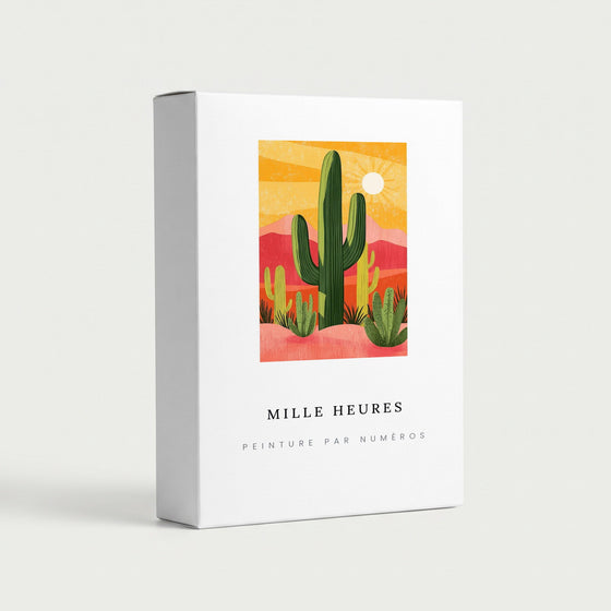 Peinture par Numéros Cactus du Désert