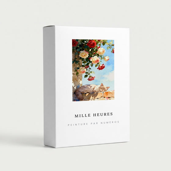Peinture par Numéros Chat aux Roses