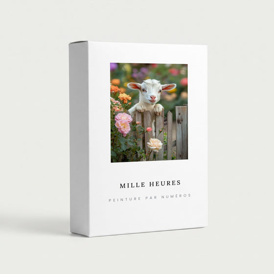 Peinture par Numéros Chèvre aux Roses
