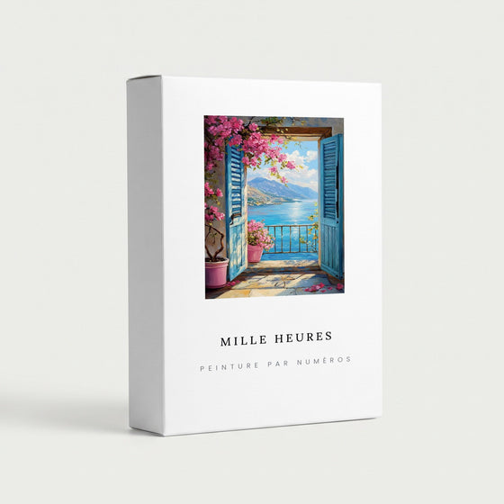 Peinture par Numéros Fenêtre sur la Méditerranée