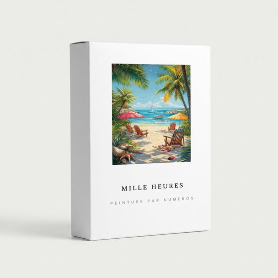 Peinture par Numéros Plage Tropicale
