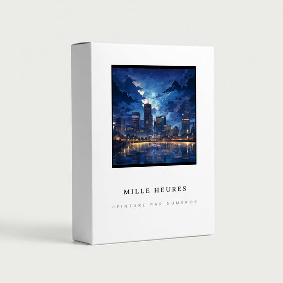 Peinture par Numéros Ville la Nuit