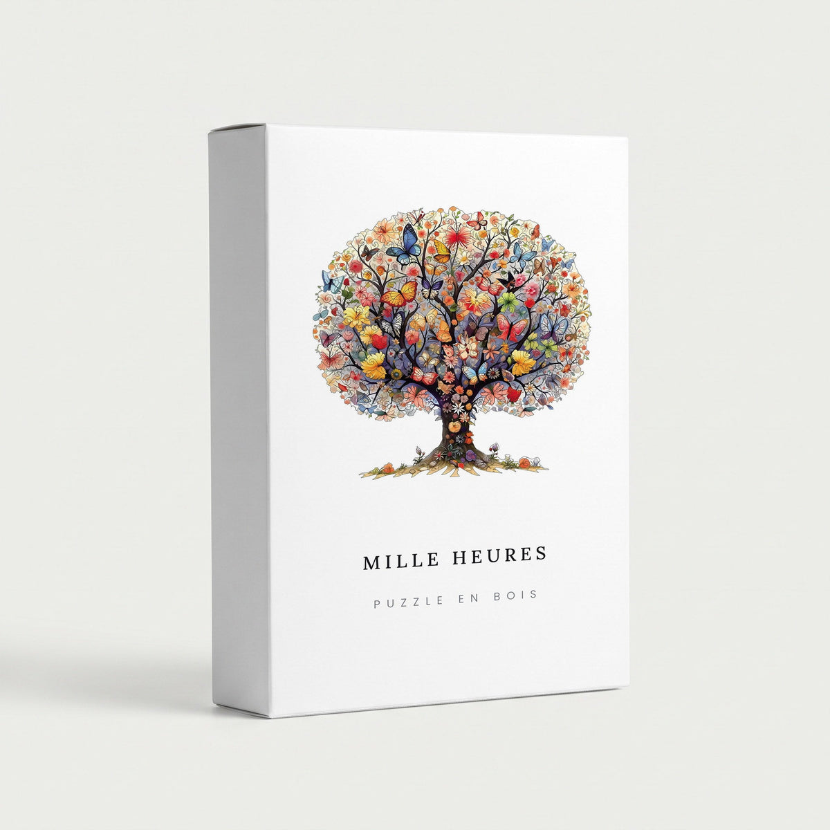 Coffret Mille Heures — Puzzle en Bois Arbre de Vie