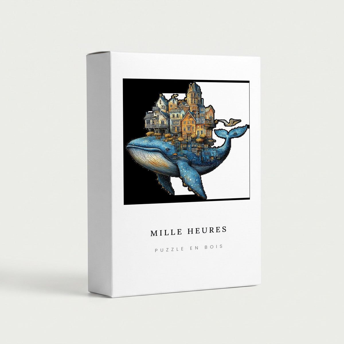 Coffret Mille Heures — Puzzle en Bois Château des Baleines