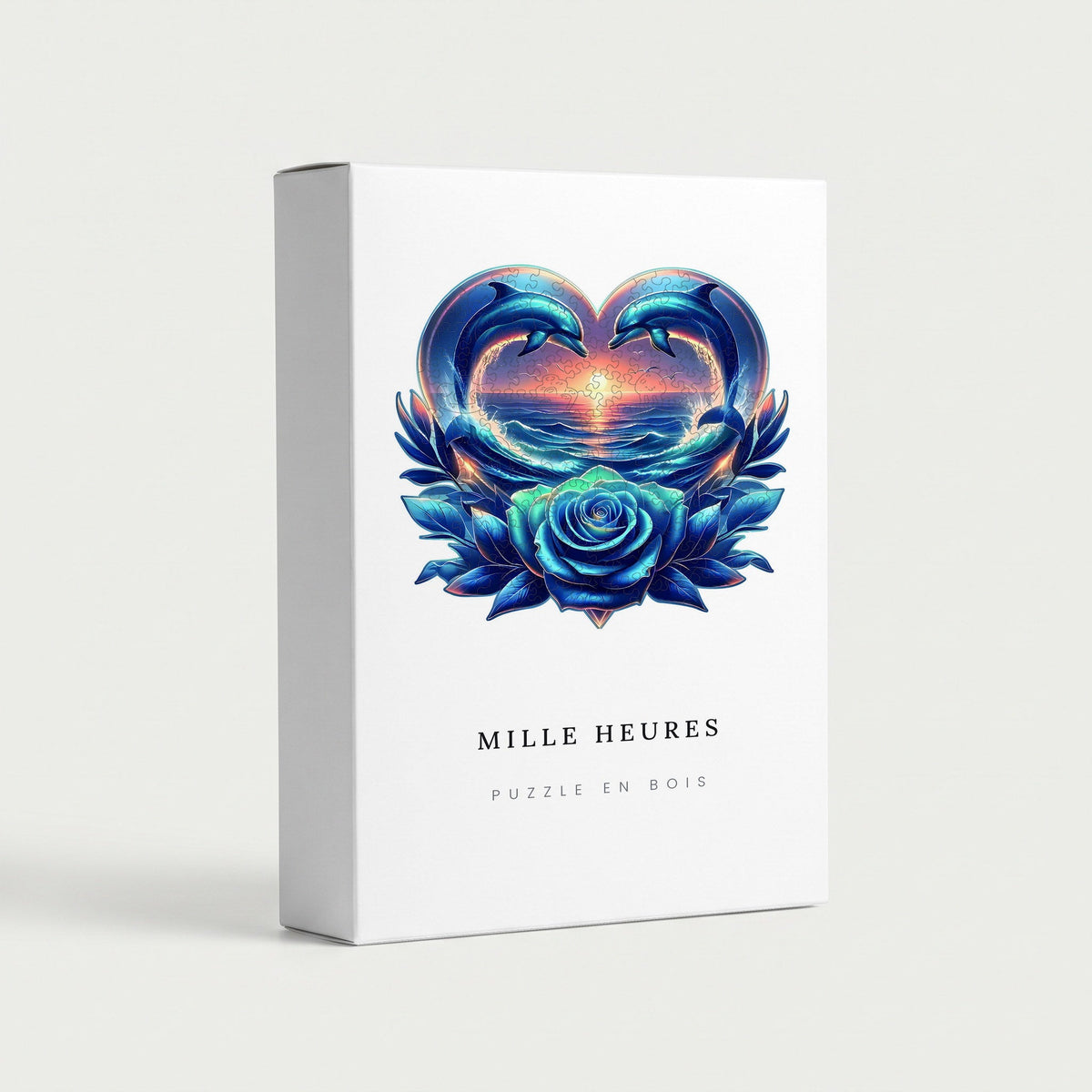 Coffret Mille Heures — Puzzle en Bois Dauphins