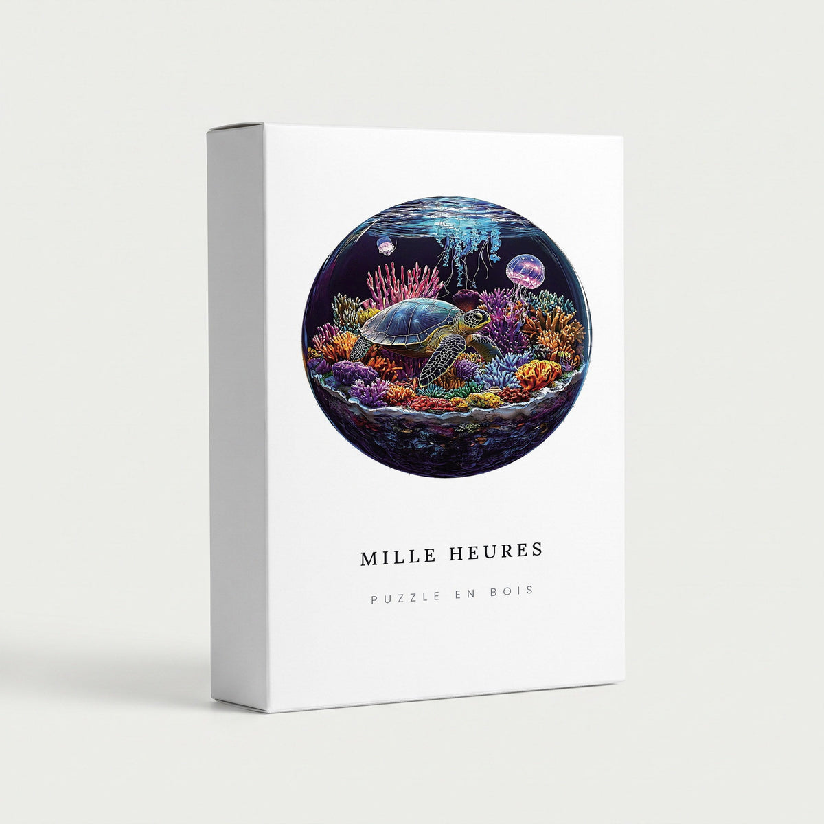 Coffret Mille Heures — Puzzle en Bois Monde Marin