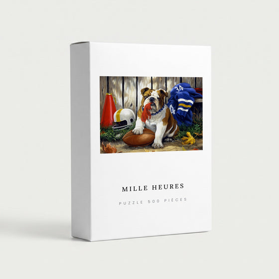 Puzzle Bulldog Sportif — 500 Pièces