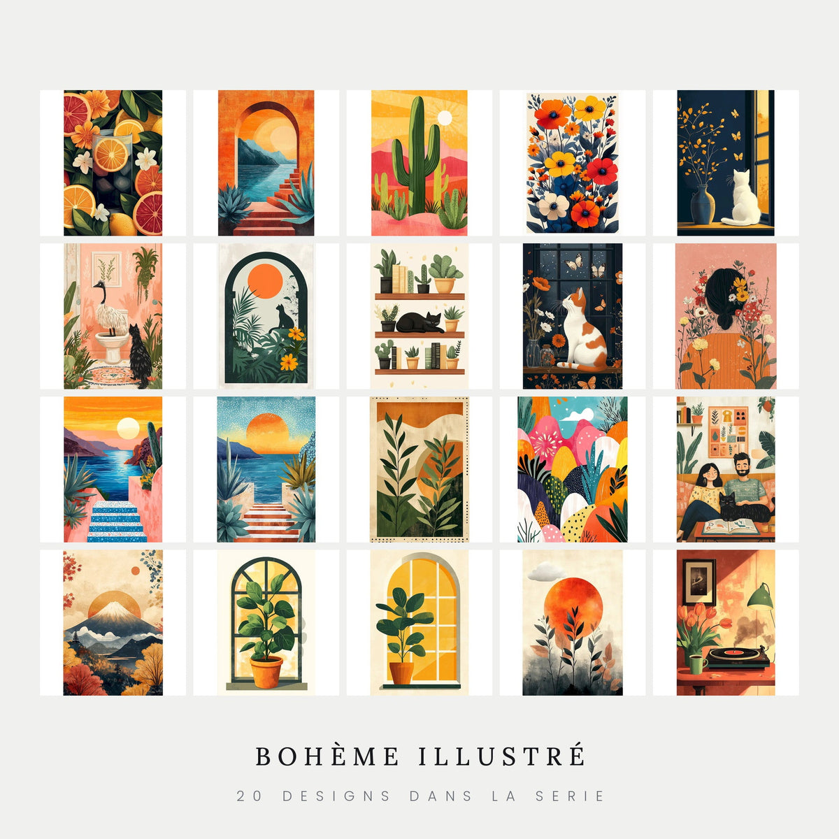 Les designs de la serie