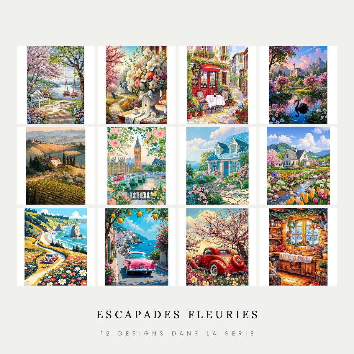 Les designs de la serie