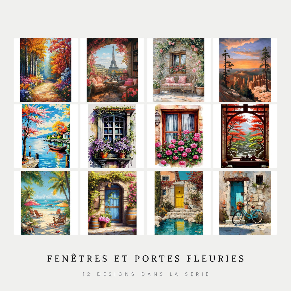 Les designs de la serie