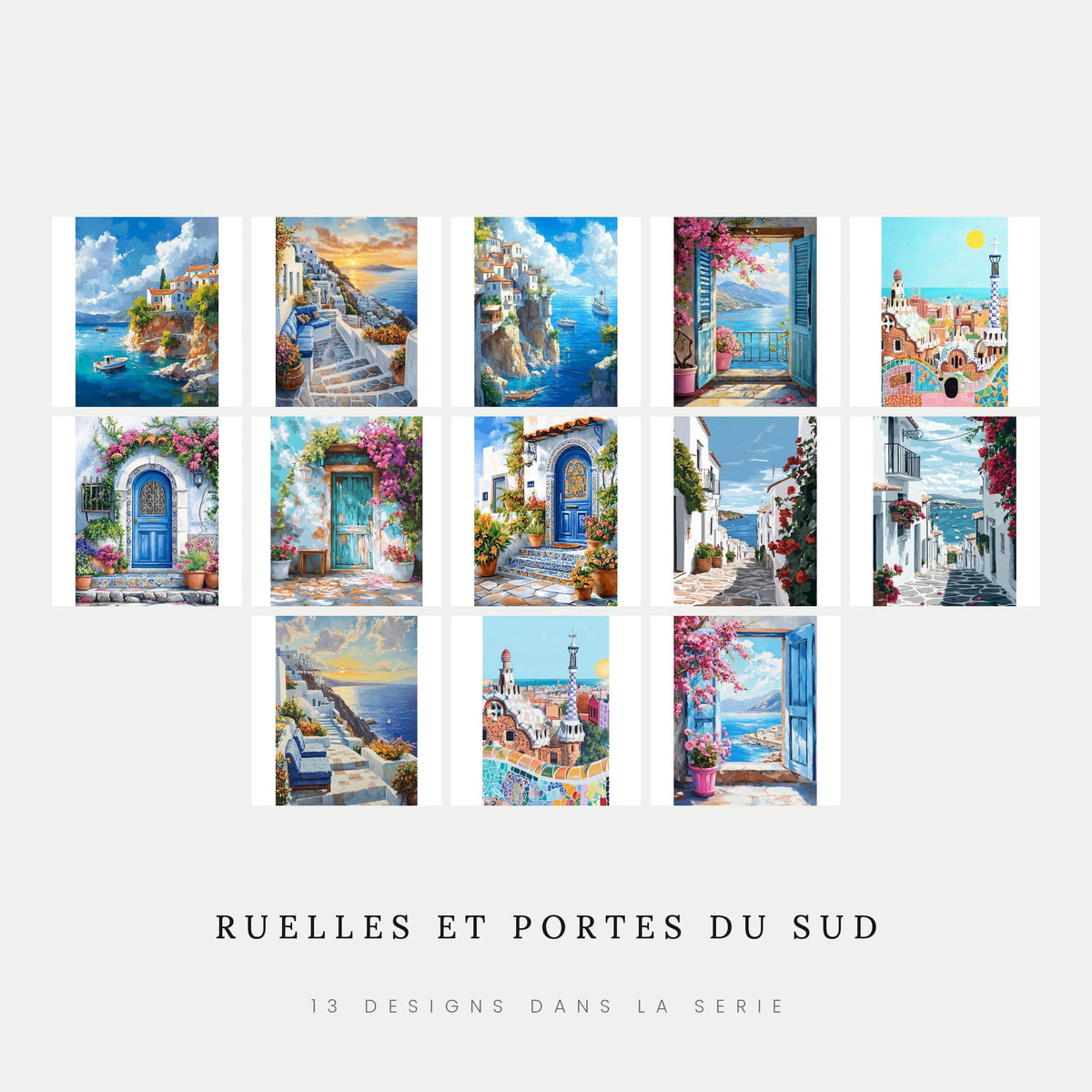 Les designs de la serie
