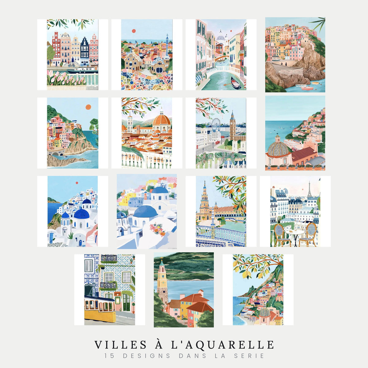 Les designs de la serie